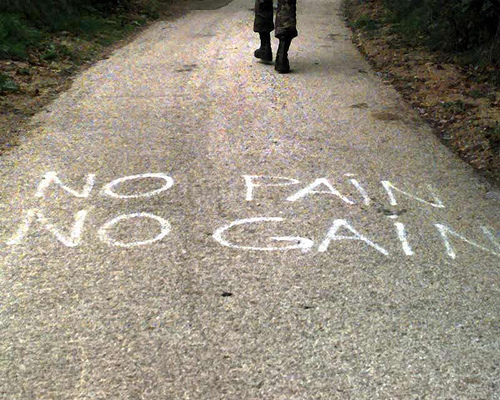 להתאמן עם הכאב – תובנות שלי מפציעות